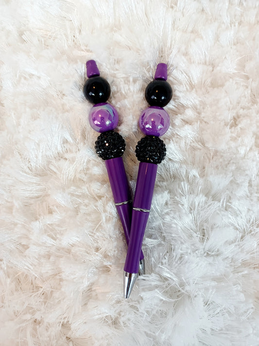 Purple Onyx Ink Pen Cute Pen For Women Stationery For Girls Cute Stationery