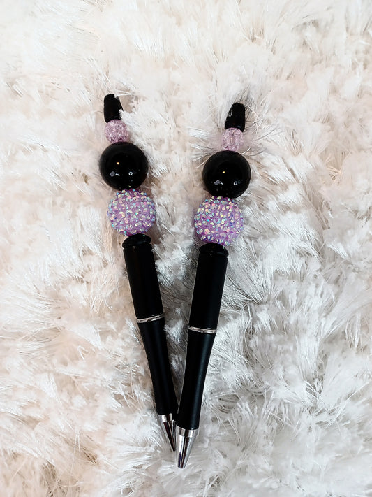 Purple Sparkle Ink Pen For Women Stationery For Girls Cute Stationery Pens