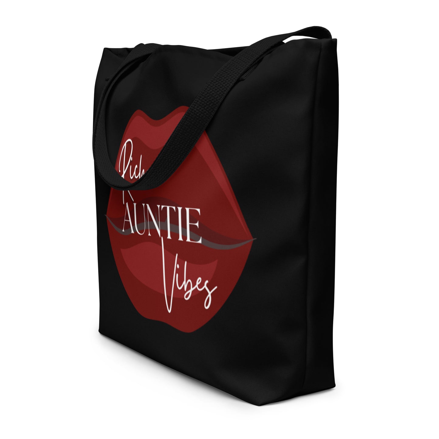 Rich Auntie Vibes Large Tote Bag for Aunt Gift Bag For Women