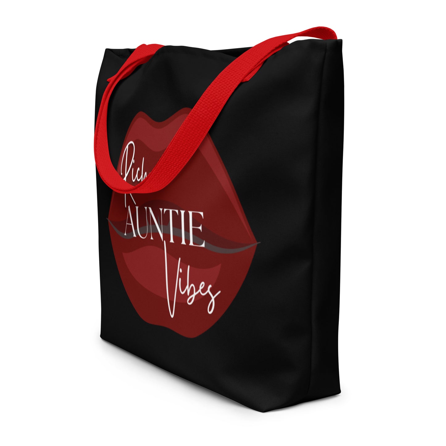 Rich Auntie Vibes Large Tote Bag for Aunt Gift Bag For Women